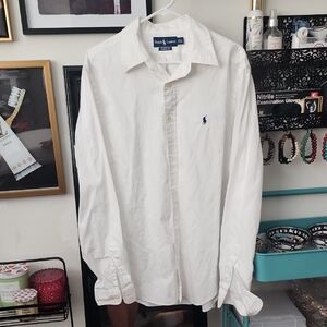 Polo by Ralph Lauren Men's White Dress Shirt